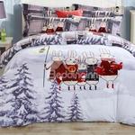 adorable christmas rabbit clh2210015b bedding sets d2221330