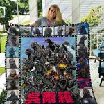 adu godzilla quilt blanket ver 2 d2450373