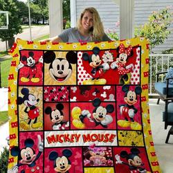 Adu Mickey Quilt Blanket Ver 3