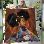 african black kid quilt colorful melanin poppin adorable kid premium quilt blanket d2418160