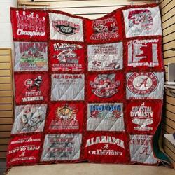 Alabama Crimson Tide Ver2 Blanket Th1507 Quilt