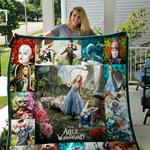 alice in wonderland poster quilt blanket d2455726