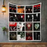 alkaline trio album covers quilt blanket d2449758