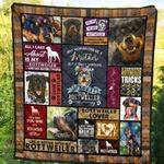 all i care about is my rottweiler quilt blanket great customized blanket gifts for birthday 0