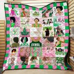 alpha kappa alpha woman quilt all over printed d2484829