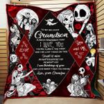 always remember that i love you grandson and grandpa quilt d2484716