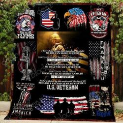 Always Will Be A U S Veteran Quilt Tt58  Quilt