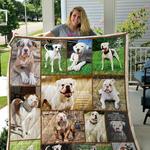 american bulldog quilt blanket d2450339