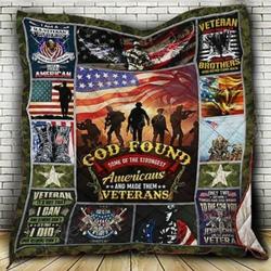 American Veterans Cl18100015Mdq Quilt Blanket