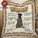 anatomy of shorthaired pointer quilt sc d2488188