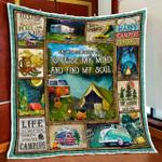 and into the forest i go to lose my mind and find my soul camping quilt blanket d2448700