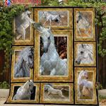 arabian white horse jr quilt yi d2488456