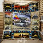 armored division quilt blanket dhc0910133vt d2445070