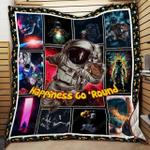 astronaut happiness go round quilt blanket 2p dhc1312202dd d2477767
