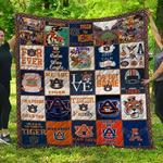 auburn tigers football quilt blanket fan made d2418499