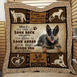 Australian Cattle Dog Planket Jfj Quilt Oj