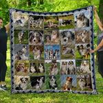 australian shepherd quilt blanket dhc13121819vt d2481474