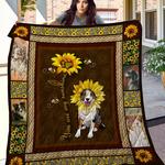 australian shepherd sun flower jfj quilt zt d2488081
