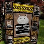 bad boss cat quilt blanket quilt d2416498
