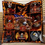 bald eagle american pride firefighter quilt bt d2421567