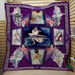 ballet floral background quilt blanket dhc3112422td d2463816