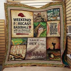 Baseball Cla1610019Q Quilt Blanket