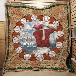 Baseball Cla1610020Q Quilt Blanket