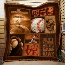 Baseball Cla1610565Q Quilt Blanket