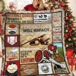 baseball coach jfj quilt zp d2487563