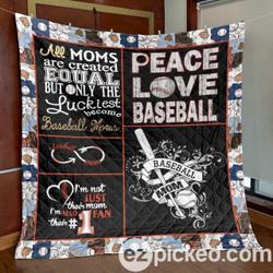 Baseball Mom Hur Quilt Cysibm