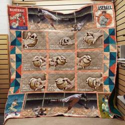 Baseball Quilt Blanket Dhc05021169Td
