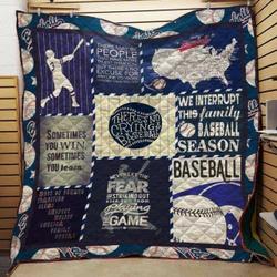 Baseball Quilt Blanket Dhc05021177Td