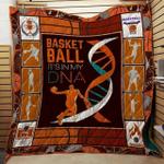 basketball in my dna cld290604 quilt blanket d2478633