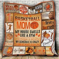 Basketball Mom Hur Quilt yj