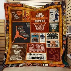Basketball Quilt Blanket Dhc05021109Td