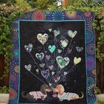 basset hound alarm morning u quilt fb d2488183