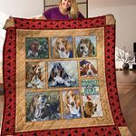 basset hound quilt blanket c9b040317na d2411815