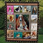 basset hound quilt blanket dhc13123770vt d2447335