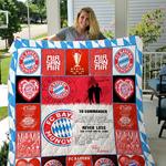 bayern munich personalized custom quilt blanket d2455108