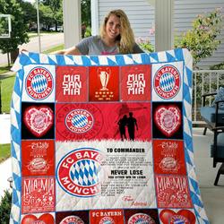 Bayern Munich Personalized Custom Quilt Blanket