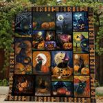 bc cats haloween quilt blanket d2479207