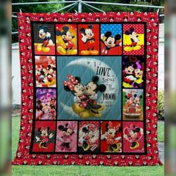 Bc Mickey Friends Quilt Blanket 01