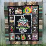 bc snoopy hippie quilt blanket d2419179