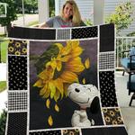 bc snoopy you are my sunshine quilt blanket 01 d2419191