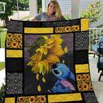 bc stitch sunflower quilt blanket d2418884