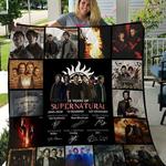 bc supernatural quilt blanket 15 years 15 season posters d2418746