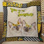 bc you are my sunshine cat quilt blanket d2418855