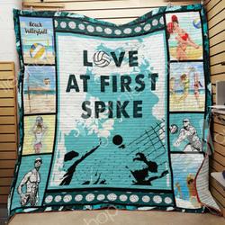 Beach Volleyball2 M310702 Beach Volleyball Quilt Blanket  Quilt