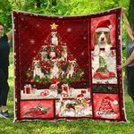 beagle dogs christmas tree premium quilt quilt d2420273