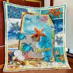 beautiful beach relax quilt blanket d2448686